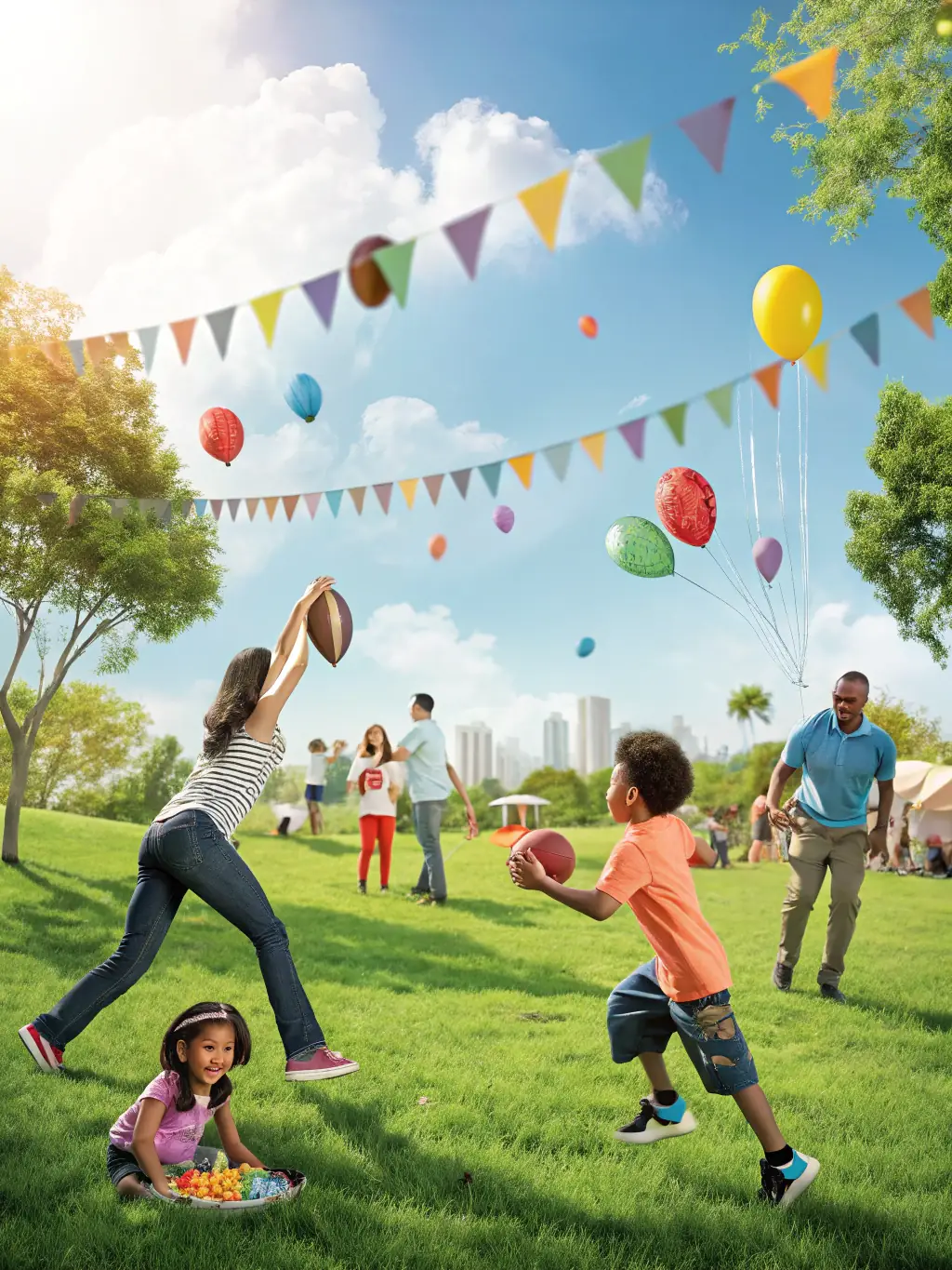 A group photo of SKFC members participating in a fundraising event, emphasizing the community's involvement and support.